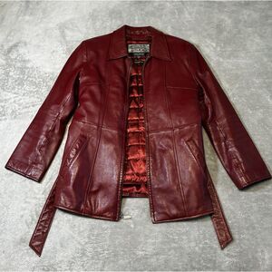 Wilson's Pelle Studio Re Leather Jacket Medium Full Zip